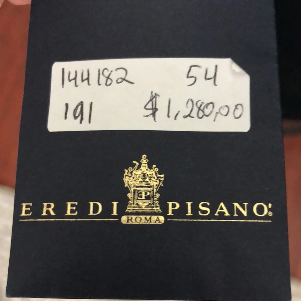 NWT Eredi Pisano Black suit - Picture 6 of 8